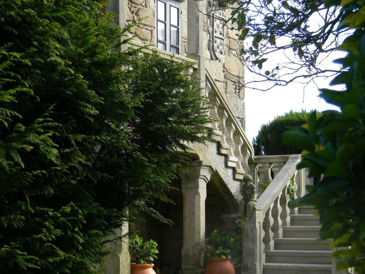 Pazo Carrasqueira Acomodação com café da manhã Ribadumia Exterior foto